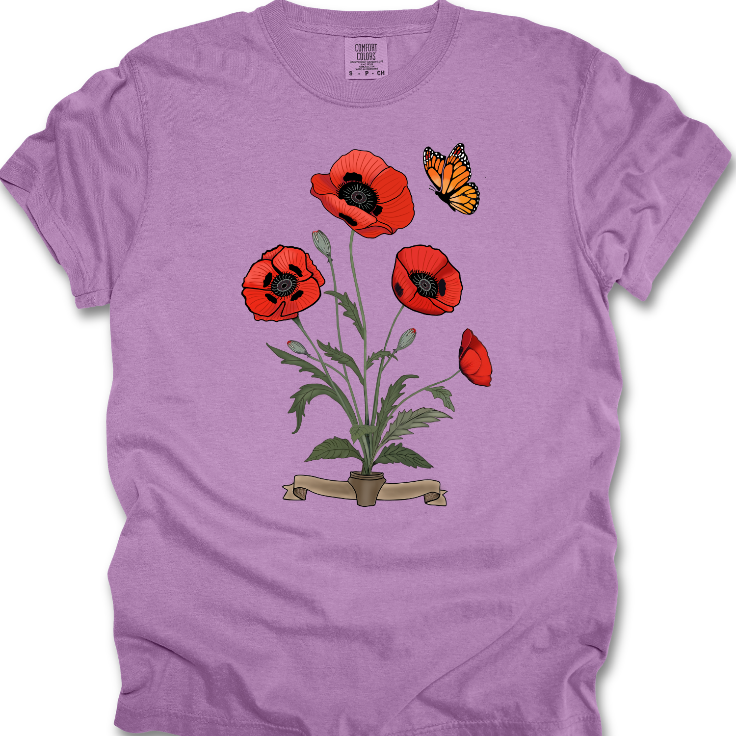 Poppy Flower Tee