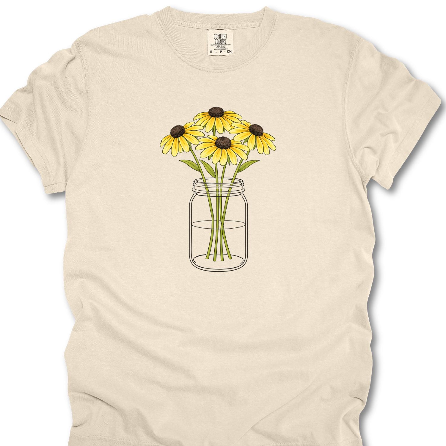 Floral Black Eyed Susan Shirt