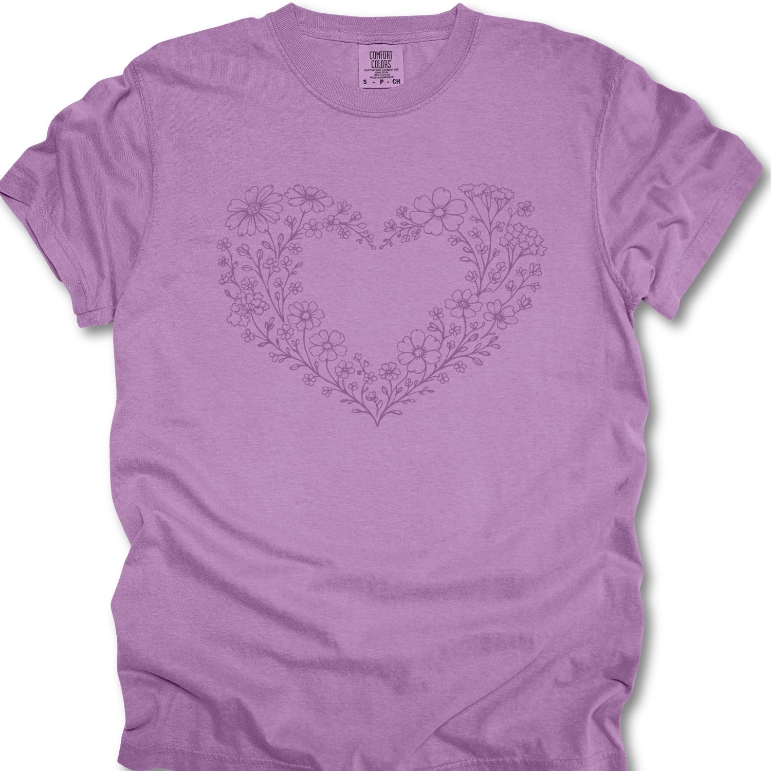 Floral Heart Tee