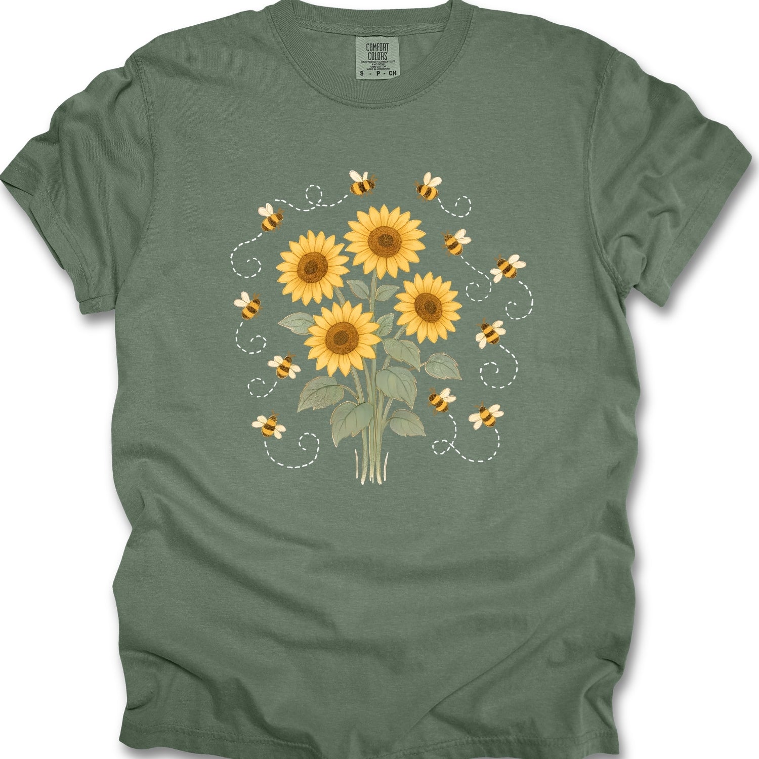 Sunflower and Bees T-shirt