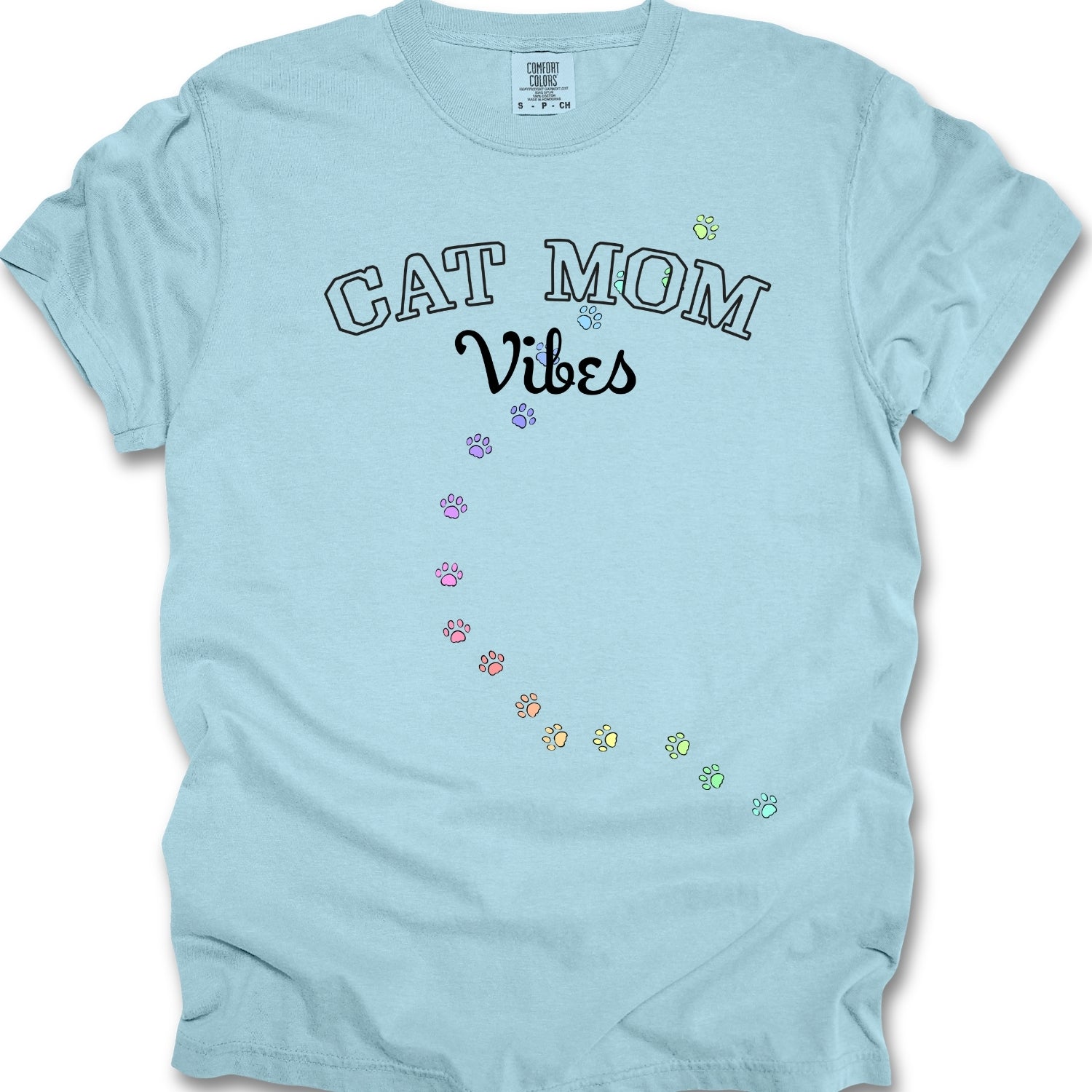 Cat Mom Vibes Tee