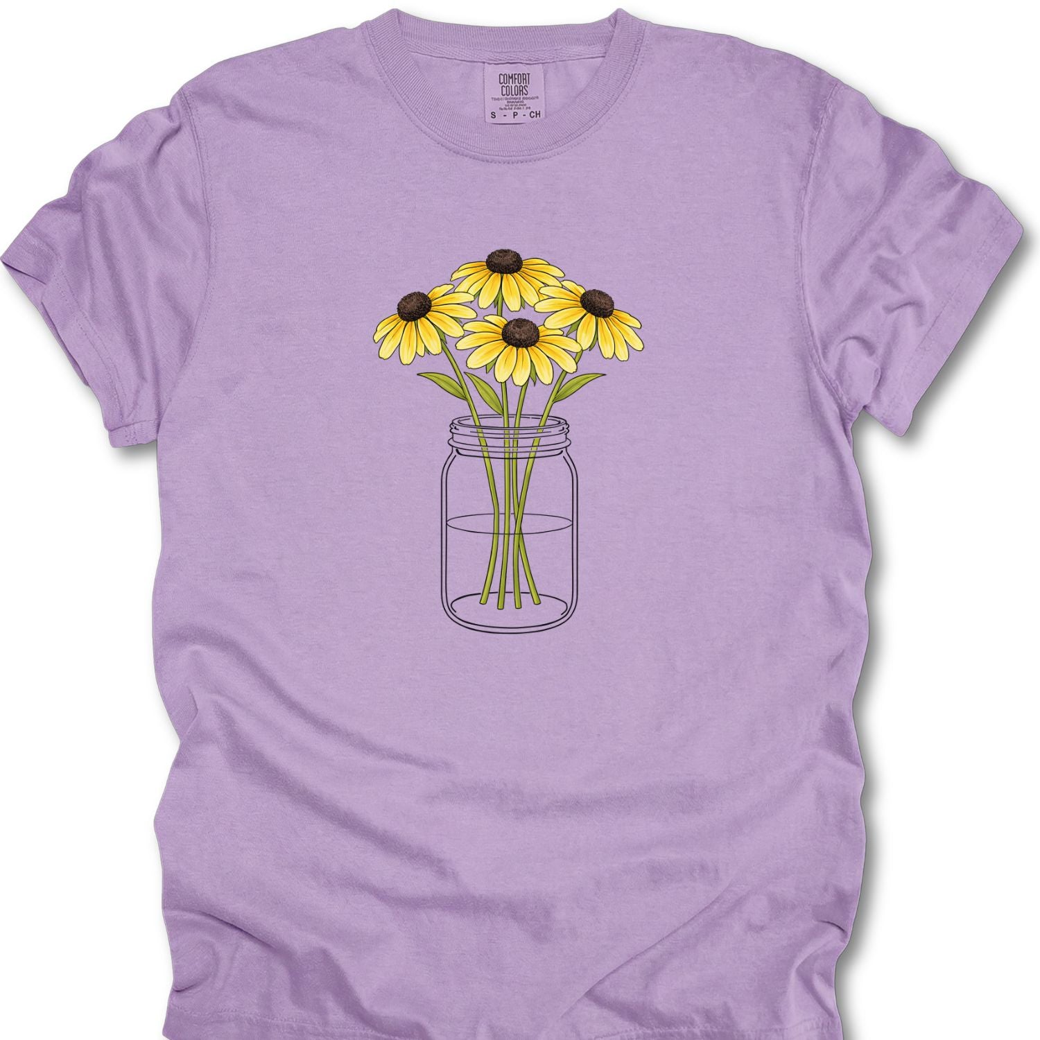Floral Black Eyed Susan Shirt