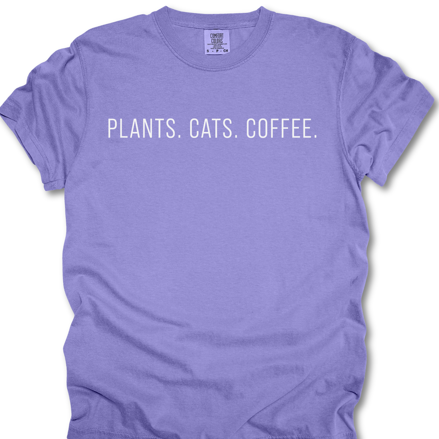 Plants Cats Coffee Tee
