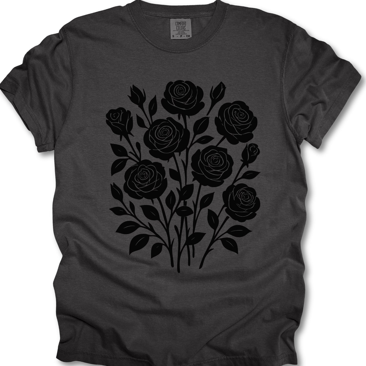 Stencil Rose Tee