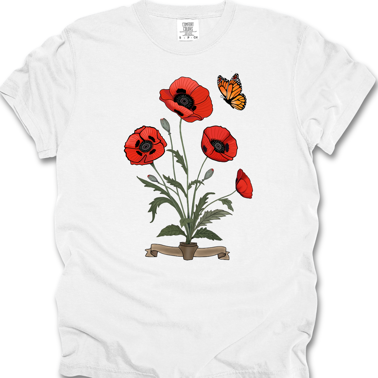 Poppy Flower Tee
