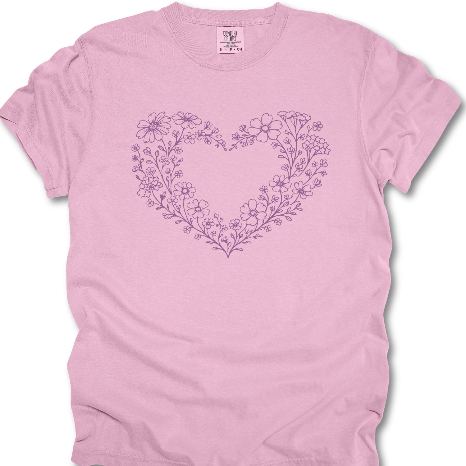 Floral Heart Tee