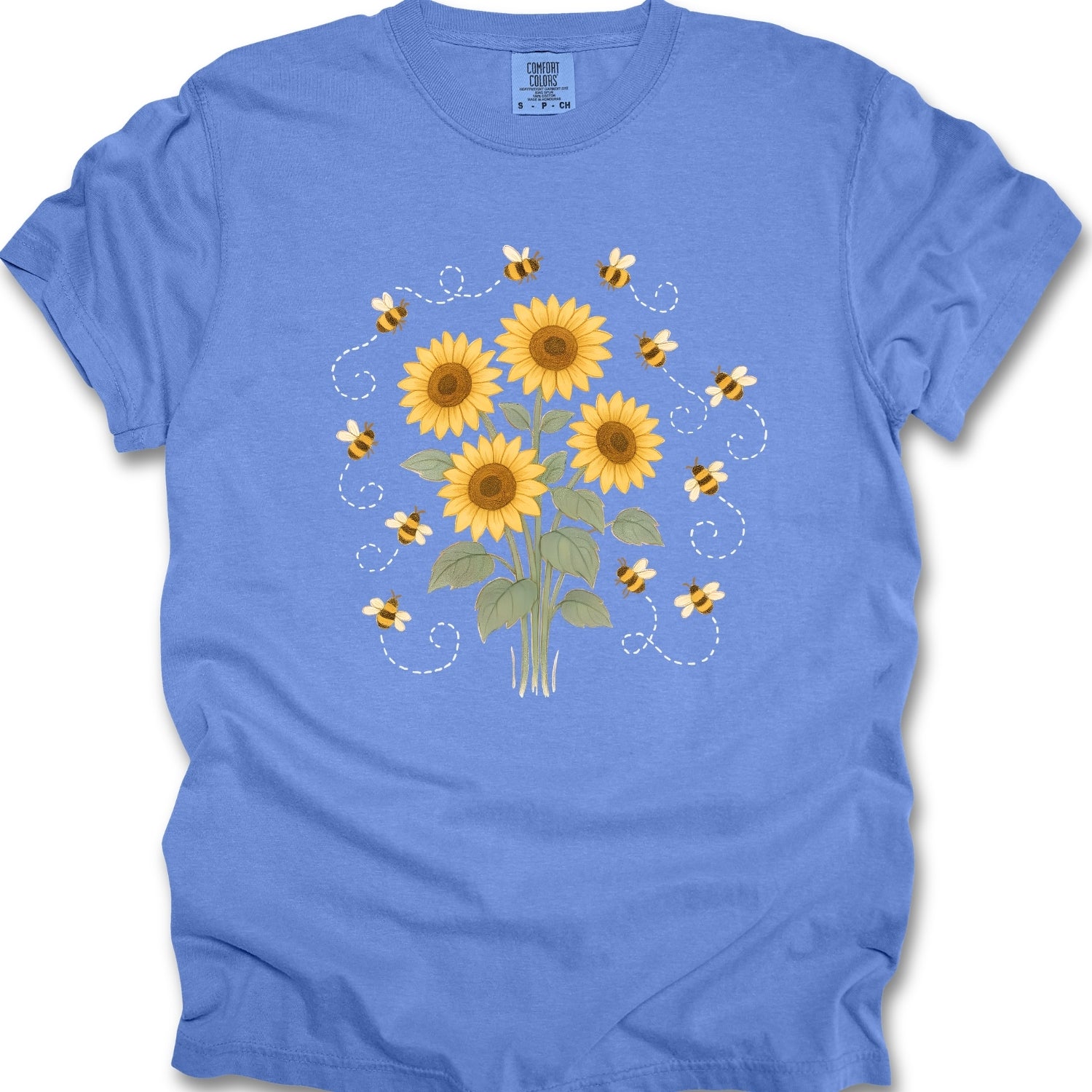 Sunflower and Bees T-shirt