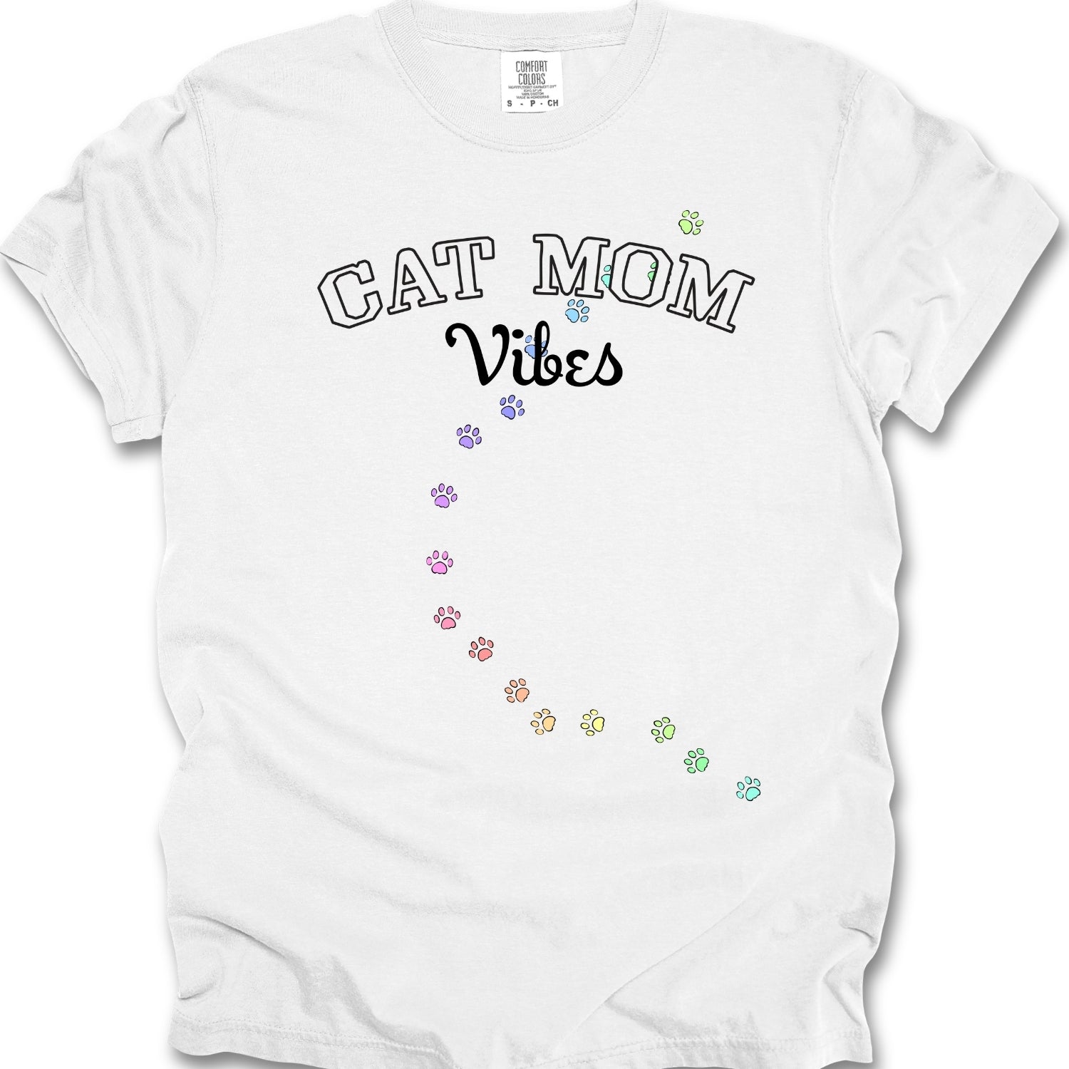 Cat Mom Vibes Tee