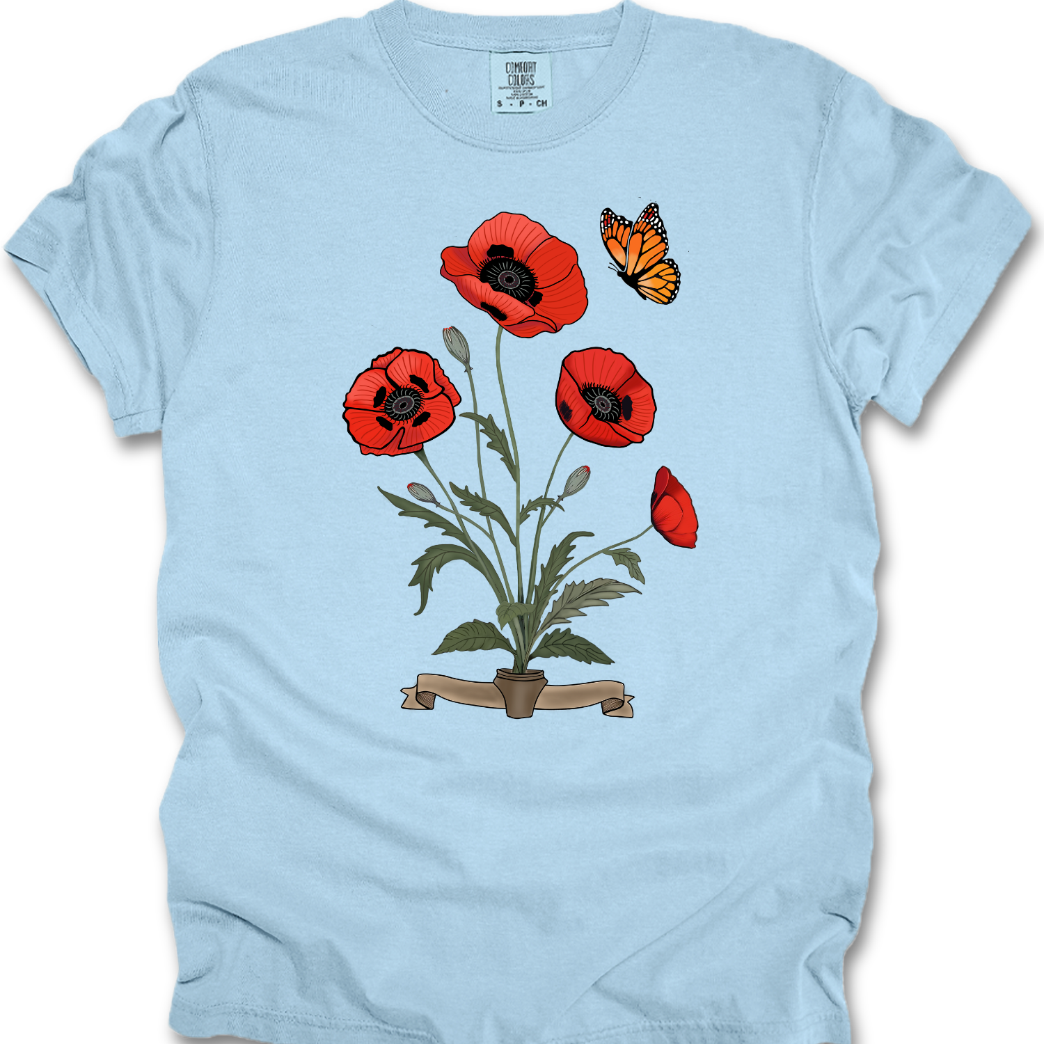 Poppy Flower Tee