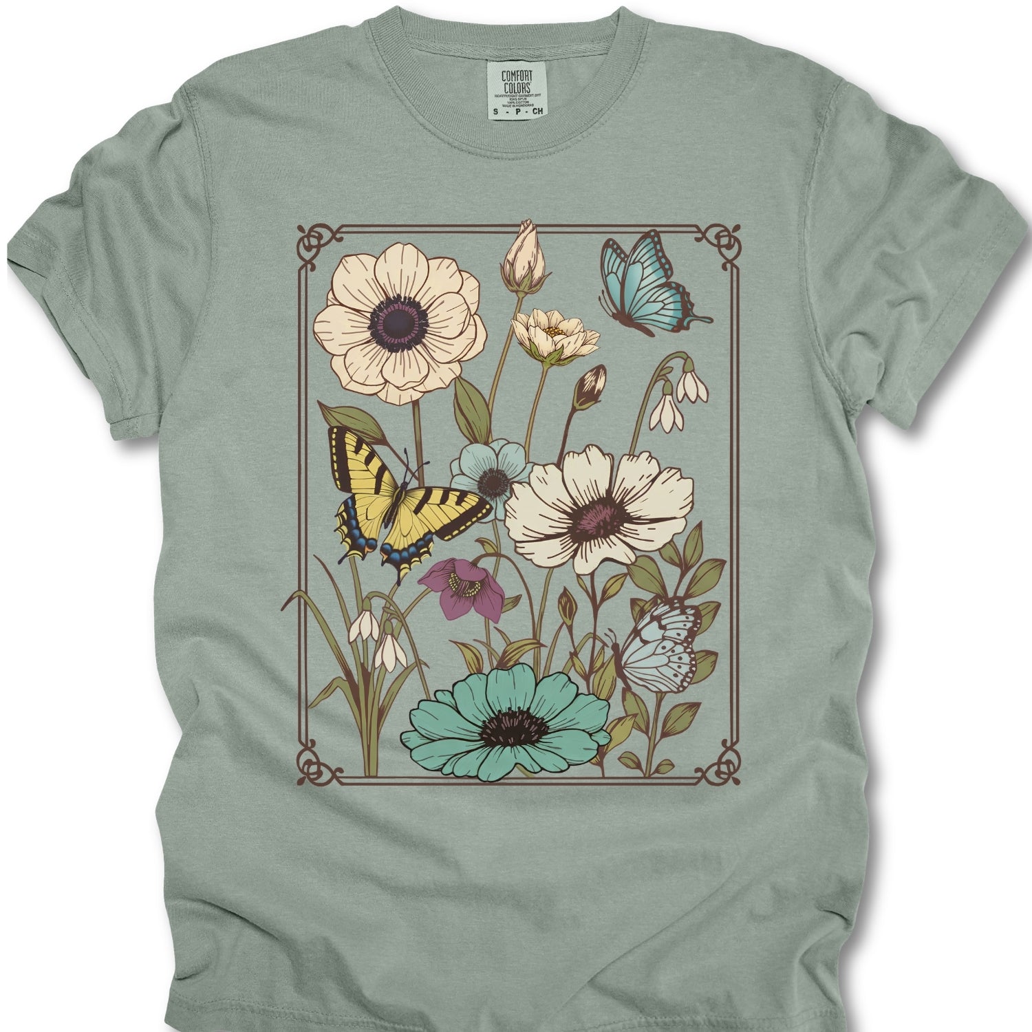 Floral Collage T-shirt