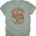 Antisocial Book Club Tee