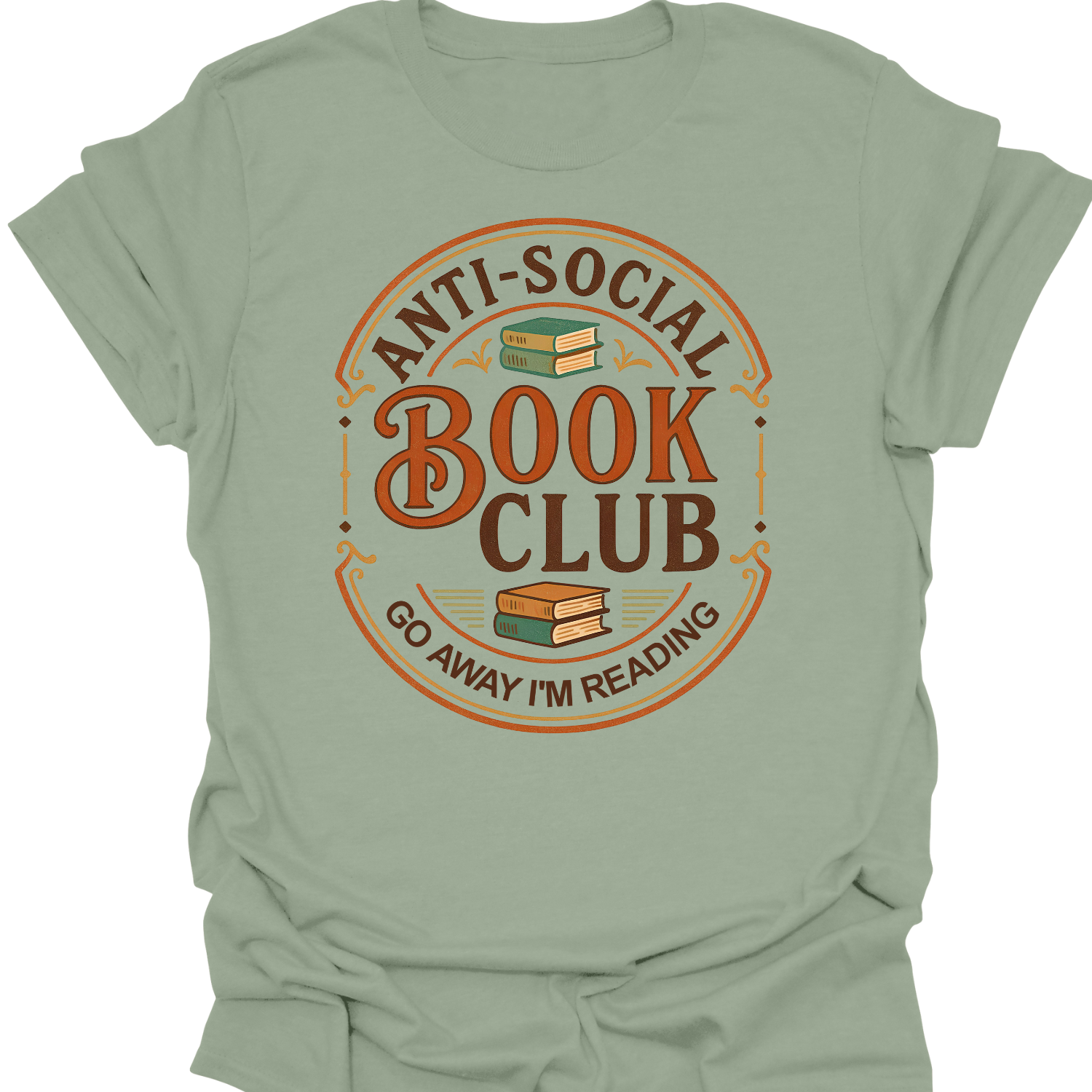 Antisocial Book Club Tee