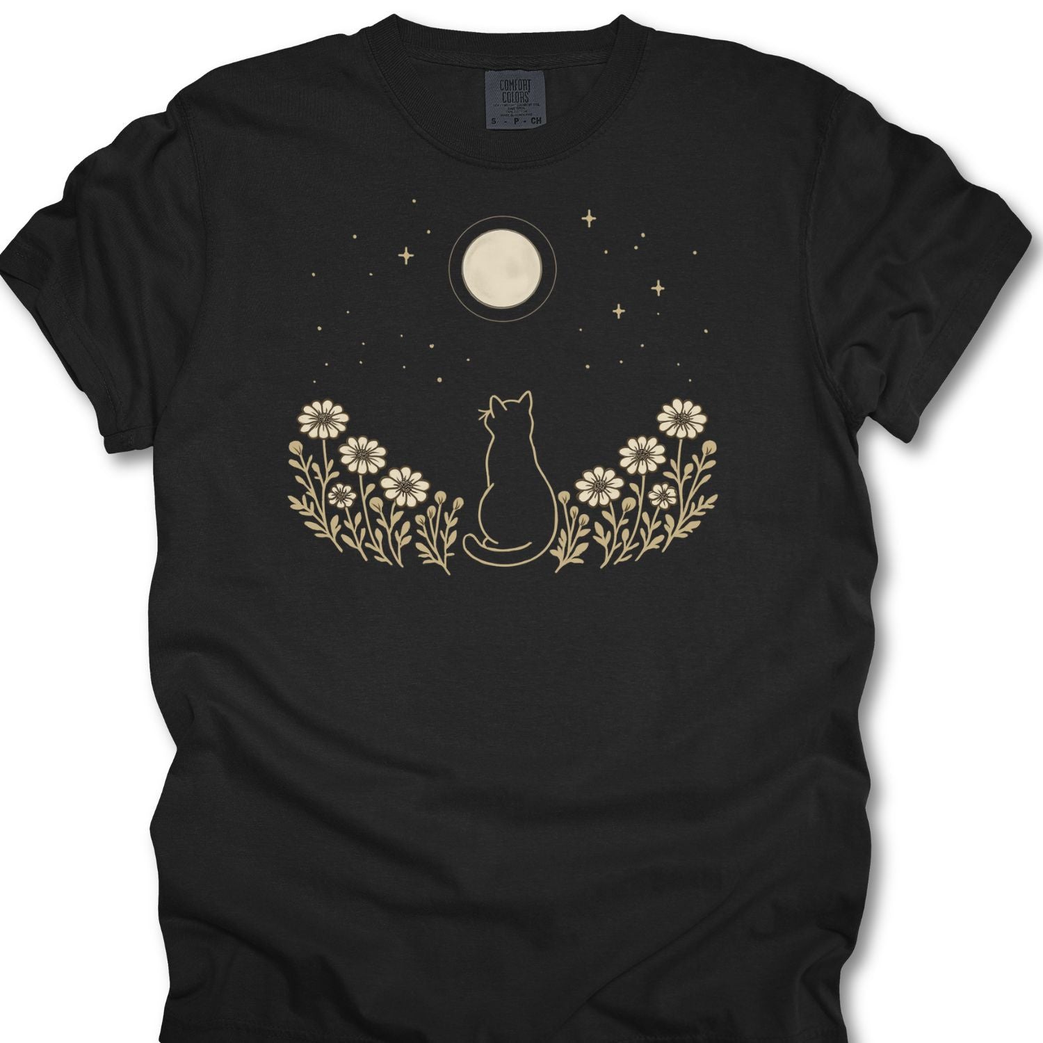 Mooonlit Cat T-shirt