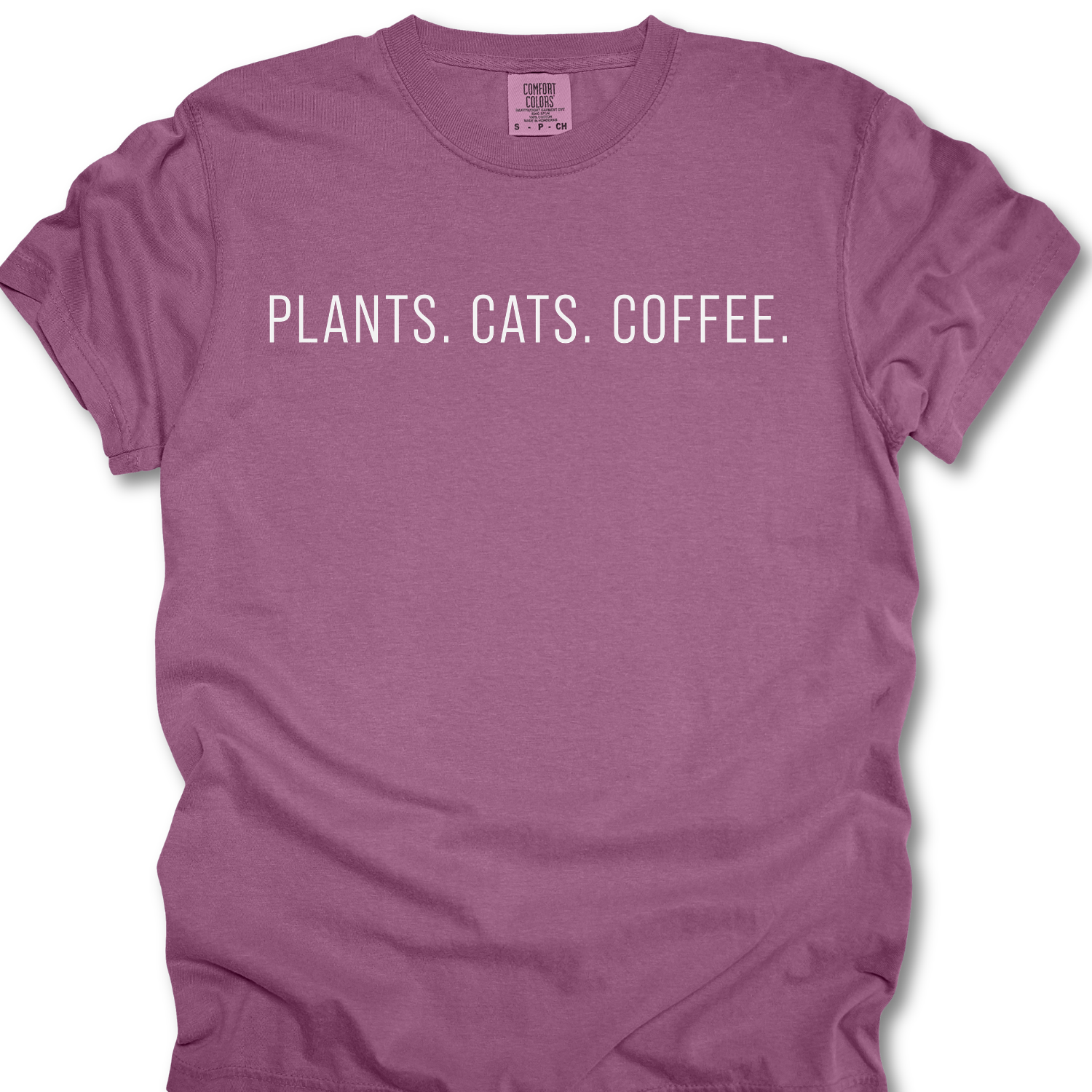 Plants Cats Coffee Tee