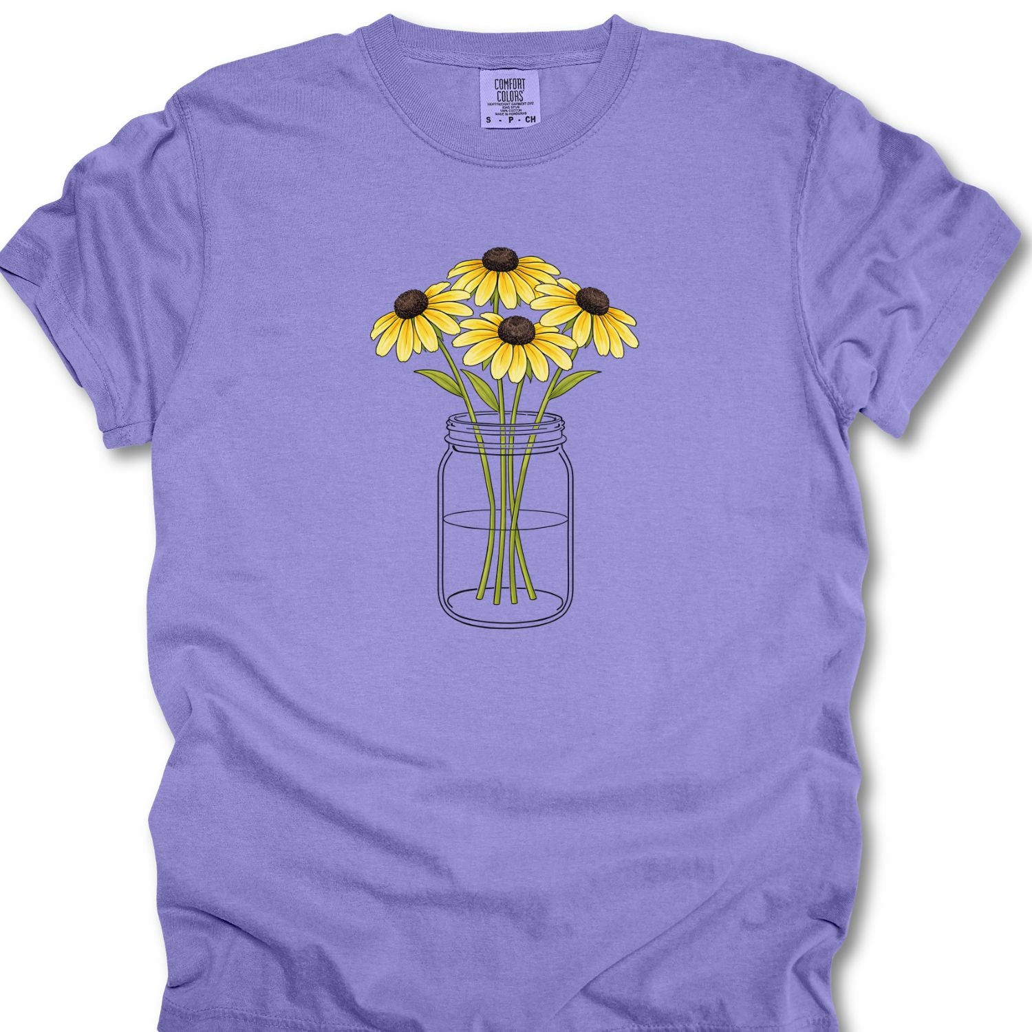 Floral Black Eyed Susan Shirt