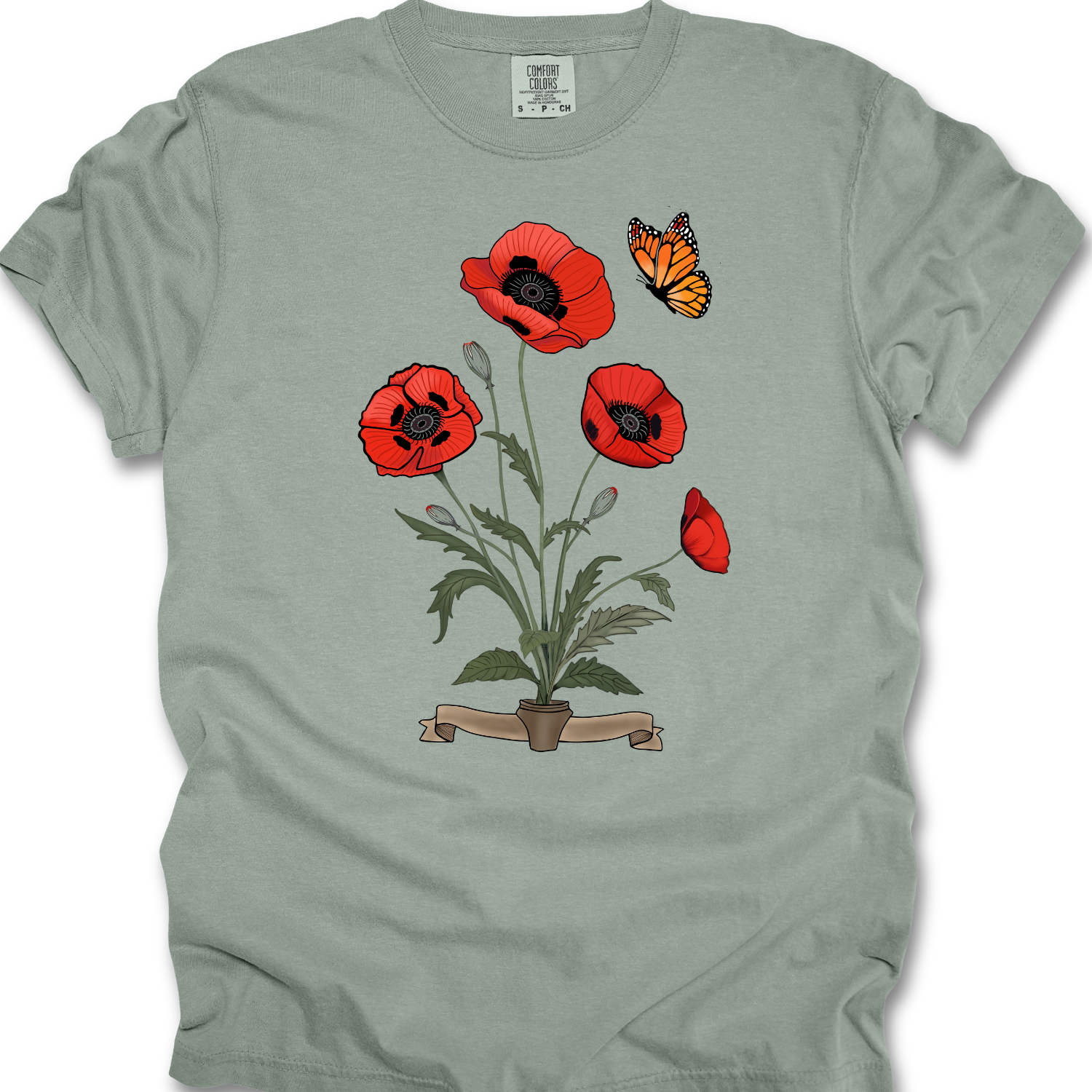 Poppy Flower Tee