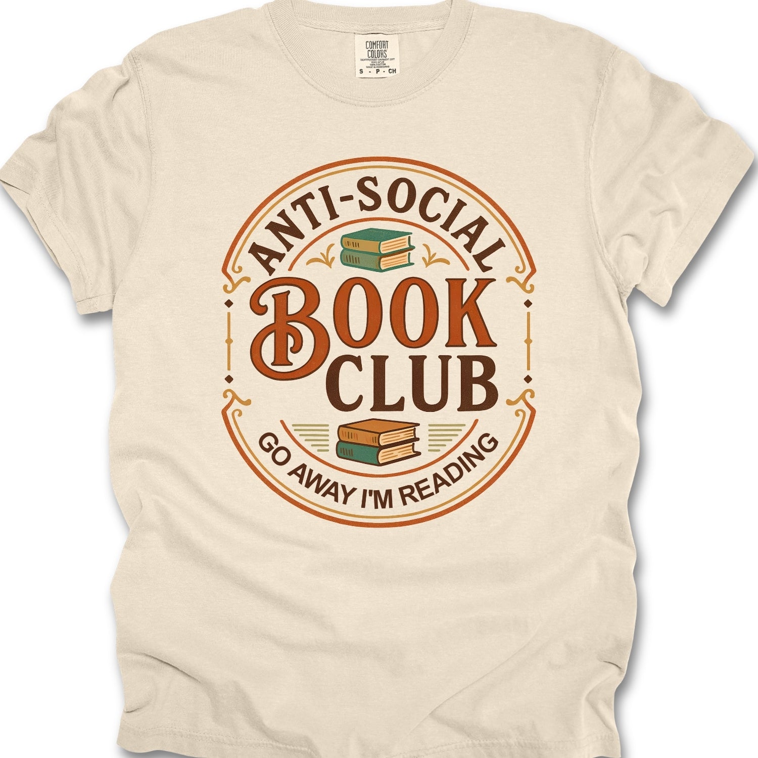 Antisocial Book Club Tee