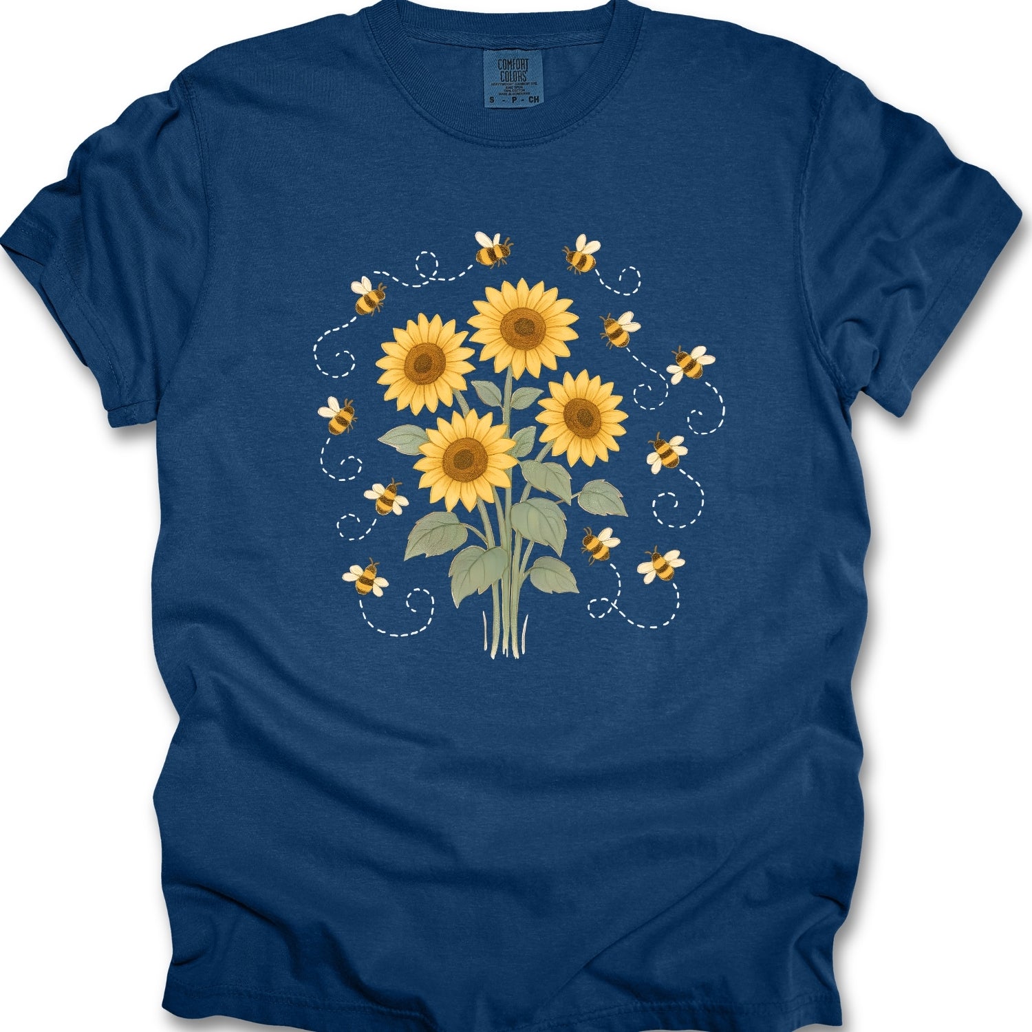 Sunflower and Bees T-shirt
