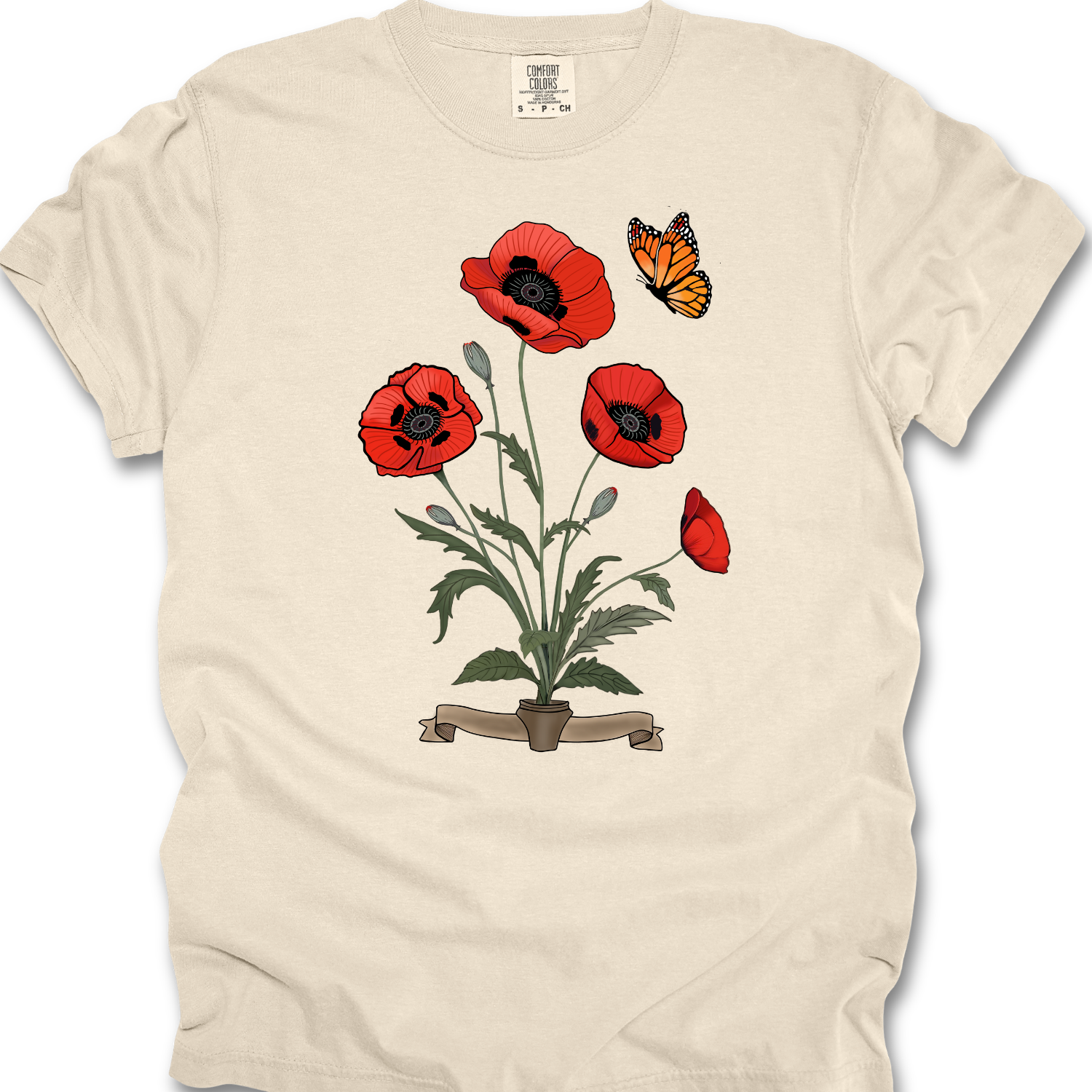 Poppy Flower Tee