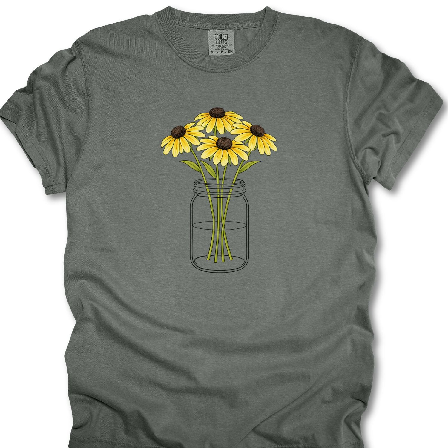 Floral Black Eyed Susan Shirt
