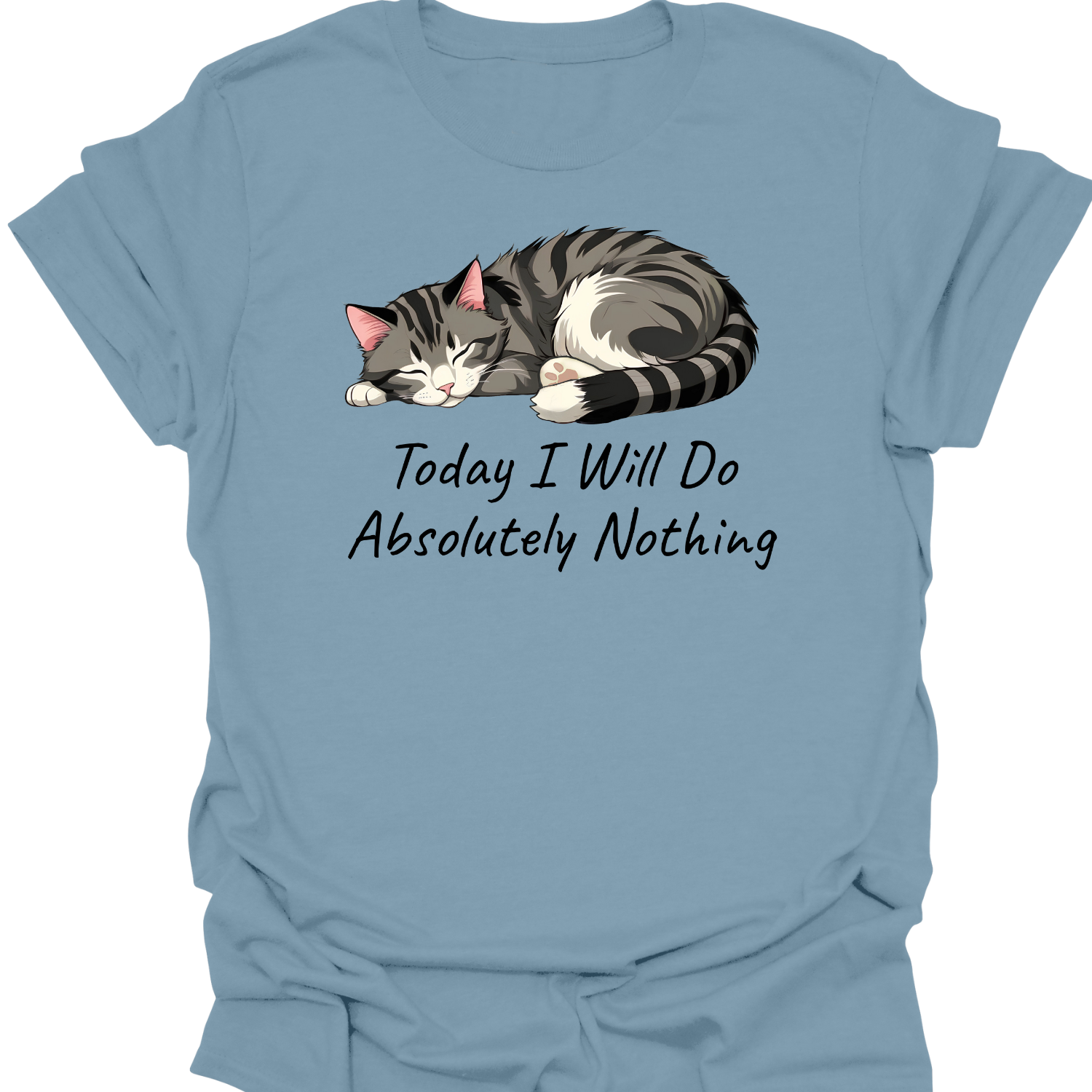 Today I Will Do Absolutely Nothing Cat Shirt